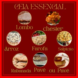 Ceia de Natal Essencial (8 pessoas)