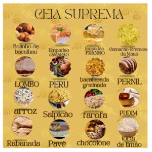 Ceia de Natal Suprema (20 pessoas)