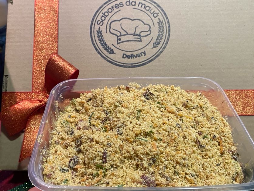 Farofa Premium (500g) | Farinha, Bacon, Abacaxi Caramelizado, Castanhas, Salsinha e Especiarias - Imagem 5