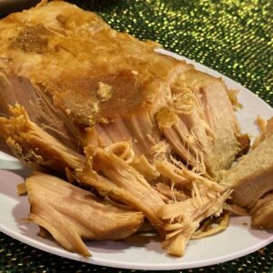 Lombo Laqueado (1 kg) | Serve 4 Pessoas com Molho de Mel e Mostarda Dijon